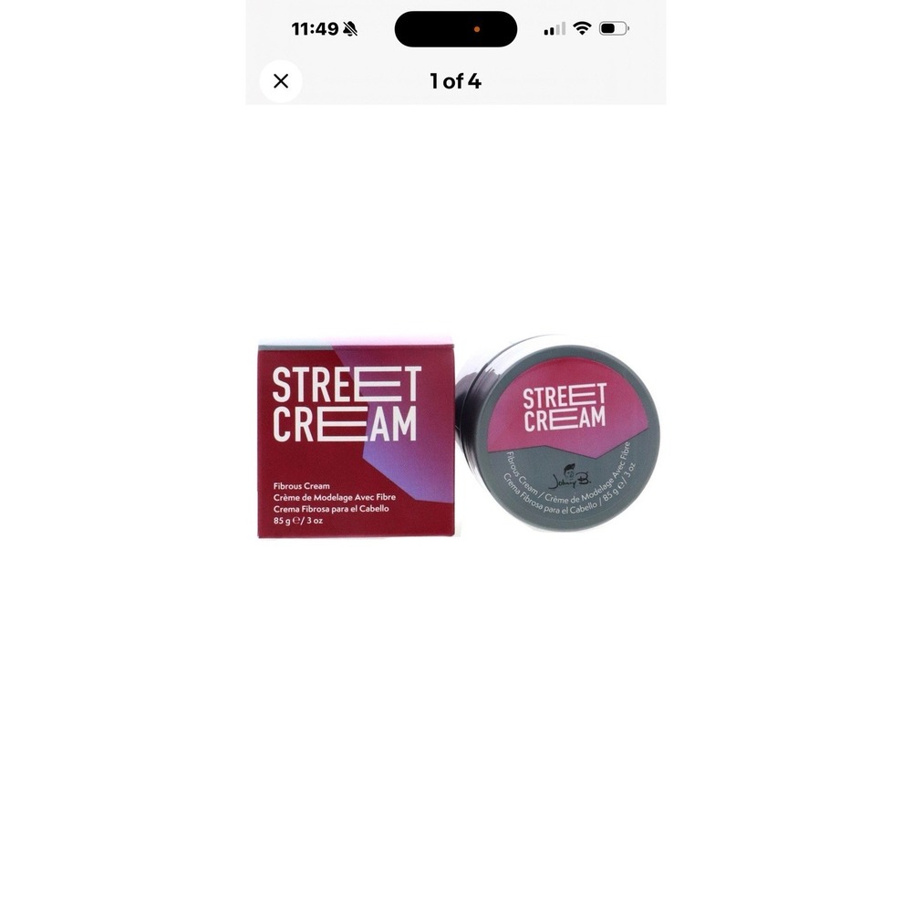 Johnny B Street Cream, 3‎ oz